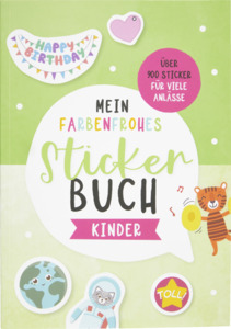 IDEENWELT Stickerbuch "Happy Kids"