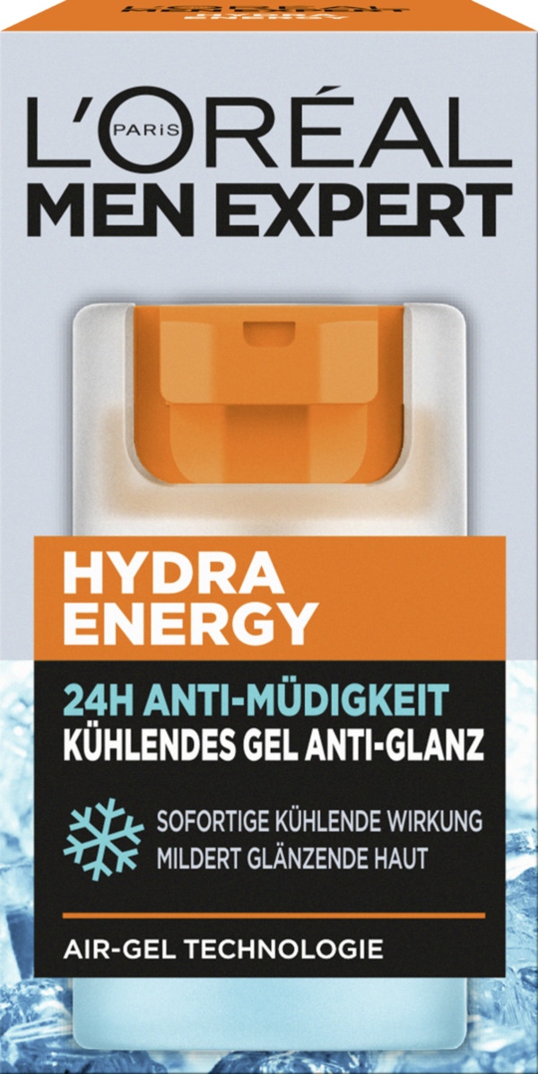 Bild 1 von L’Oréal Paris men expert Hydra Energy 24H Anti-Müdigkeit kühlendes Gel