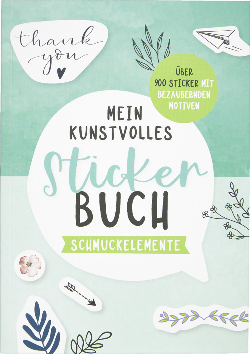 Bild 1 von IDEENWELT Stickerbuch "Schmuckelemente"