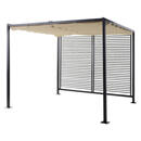 Bild 1 von Outsunny Pergola schwarz Metall B/H/L: ca. 275x238x295 cm