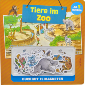 IDEENWELT Magnetbuch "Tiere im Zoo"
