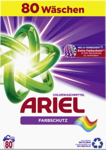 Ariel Farbschutz Colorwaschmittel Pulver 80 WL