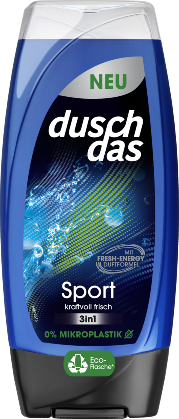 Bild 1 von duschdas 3in1 Duschgel & Shampoo Sport