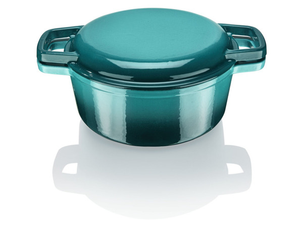 Bild 4 von ERNESTO® Gusseisen-Kombitopf, Ø 22 cm, ofenfest