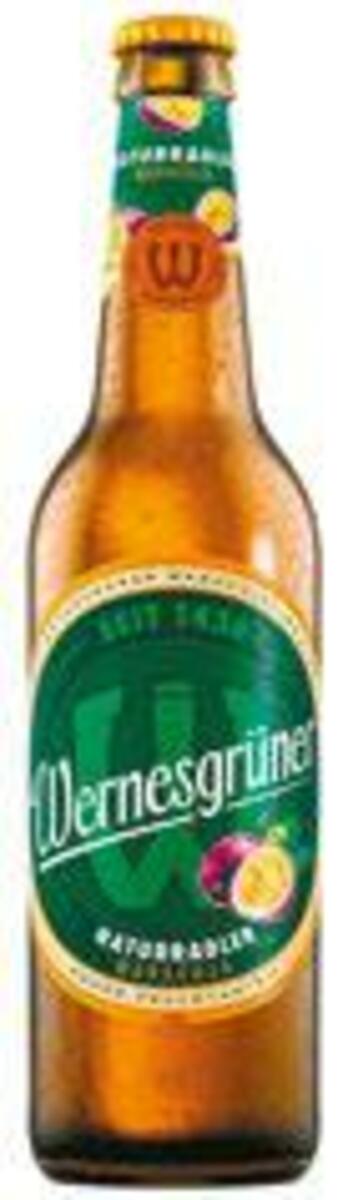 Bild 1 von Wernesgrüner Naturradler Zitrone oder Maracuja