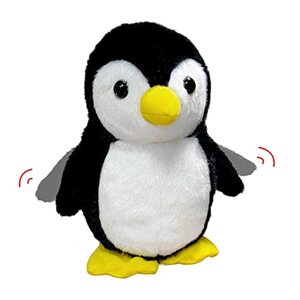 YH YUHUNG Interaktiver Plüsch Pinguin - spricht und gehen, Spielzeug für Kinder ab 3 Jahren