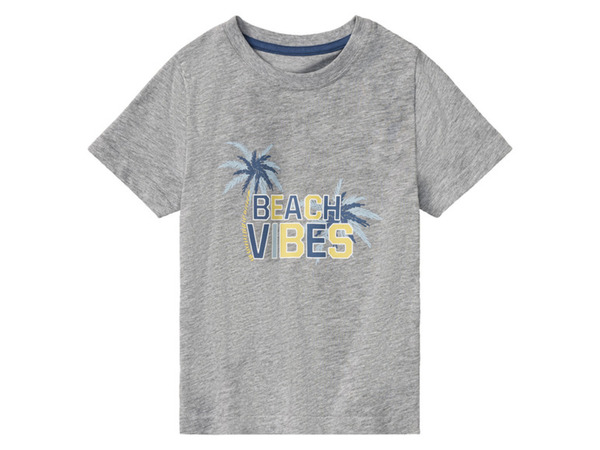 Bild 3 von lupilu® Kleinkinder Jungen T-Shirts, 3 Stück, mit Rundhalsausschnitt