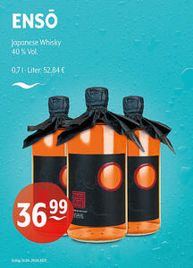ENSO Japanese Whisky
40 % Vol.