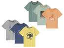 Bild 1 von lupilu® Kleinkinder Jungen T-Shirts, 3 Stück, mit Rundhalsausschnitt