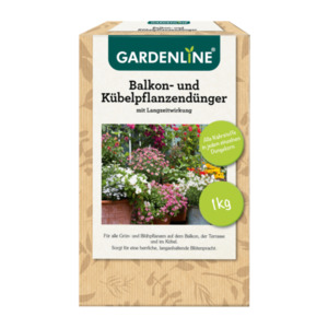 GARDENLINE Balkon- und Kübelpflanzendünger