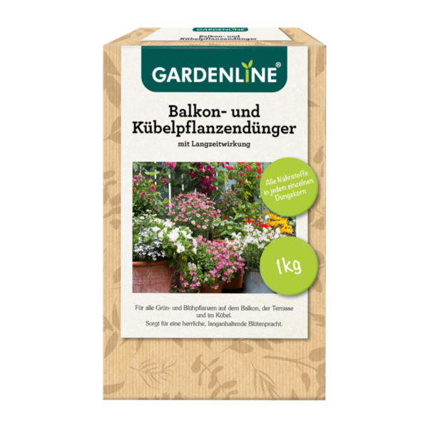 Bild 1 von GARDENLINE Balkon- und Kübelpflanzendünger