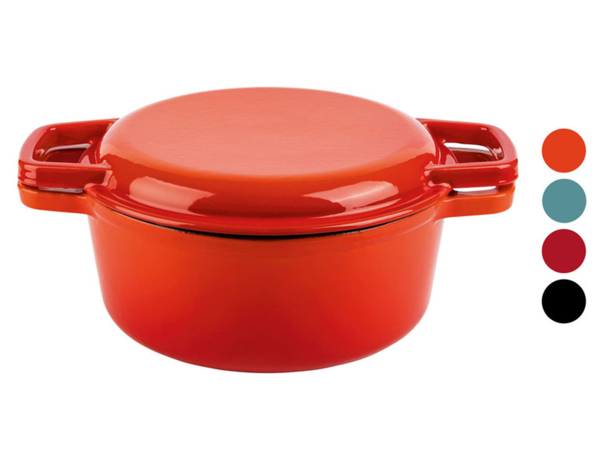 Bild 1 von ERNESTO® Gusseisen-Kombitopf, Ø 22 cm, ofenfest