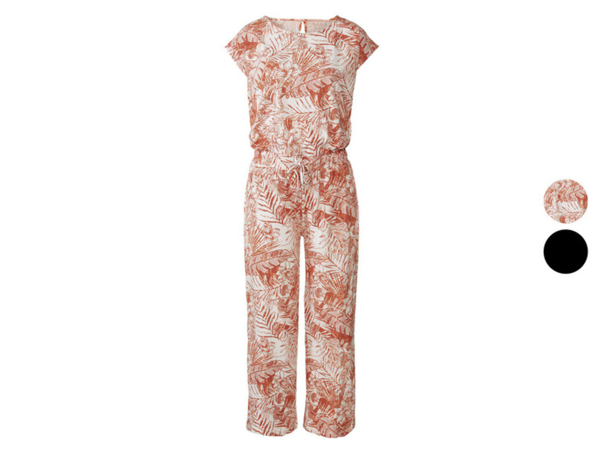 Bild 1 von esmara® Damen Leinen-Jumpsuit mit Schlitz