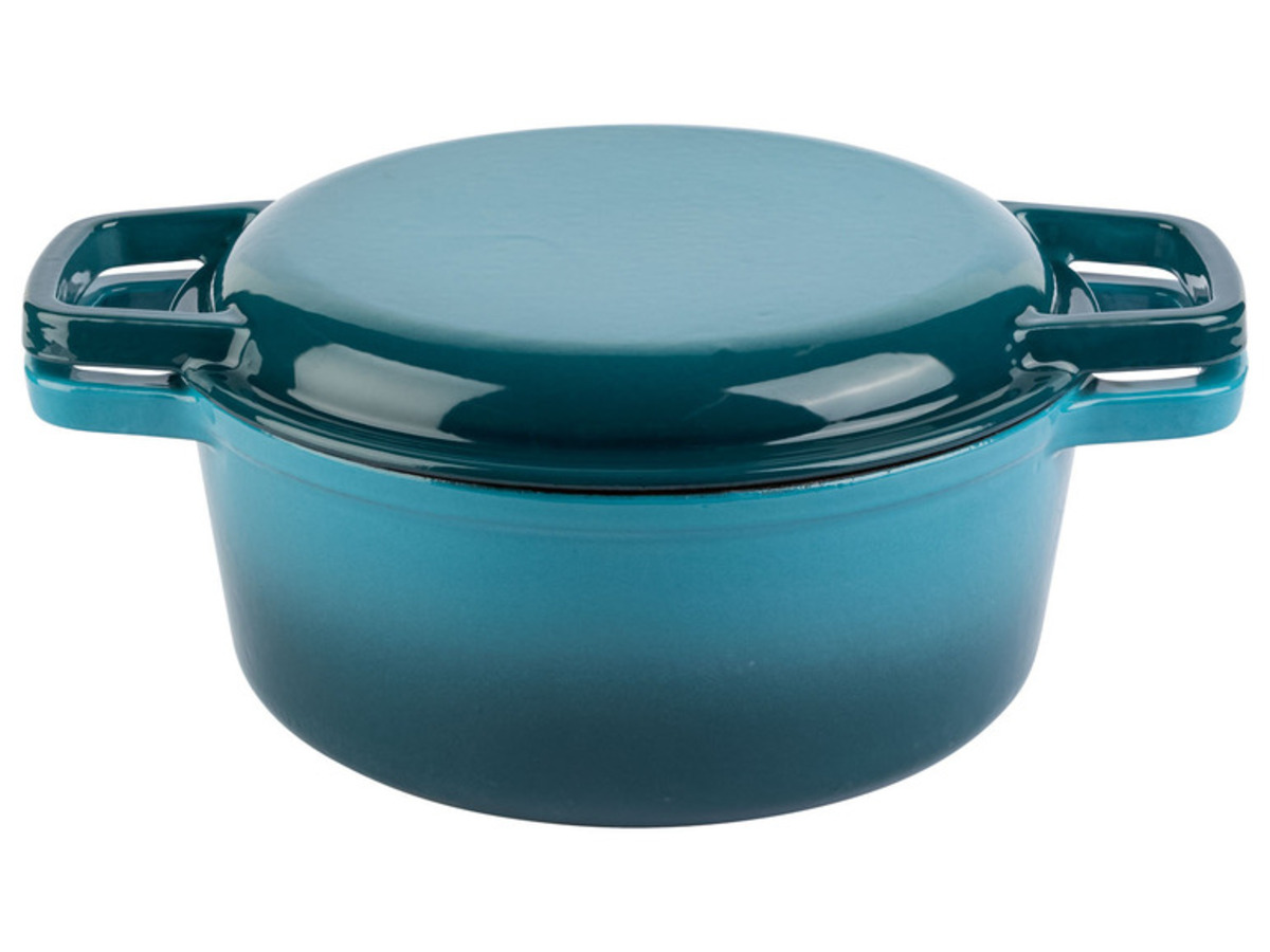 Bild 2 von ERNESTO® Gusseisen-Kombitopf, Ø 22 cm, ofenfest