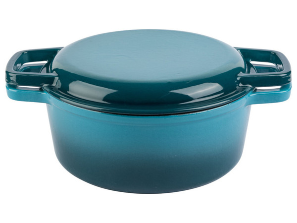 Bild 2 von ERNESTO® Gusseisen-Kombitopf, Ø 22 cm, ofenfest