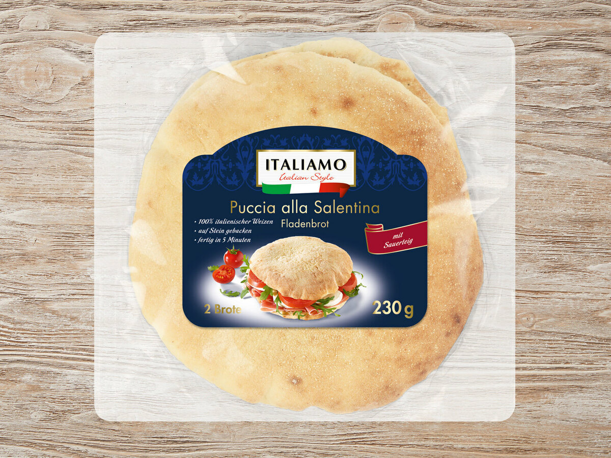 Bild 1 von Italiamo Puccia alla Salentina Fladenbrot