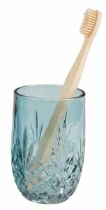 Zahnbürstenhalter EDSVALLA recyceltes Glas blau