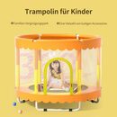 Bild 2 von FOXSPORT Kindertrampolin Kinder Trampolin Gartentrampolin Jumpingtrampolin mit Handgriff, Ø 150,00 cm, (Set, 120), Sicherheitsnetz mit Schaumstoff gepolstert,bis zum 100 kg