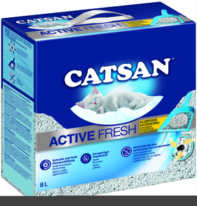 CATSAN Active Fresh Klumpstreu 8 l
