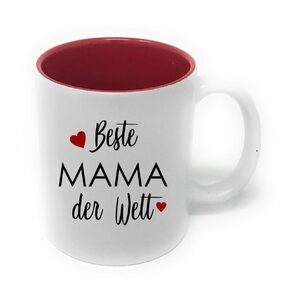 Bildfactory24 Tasse Beste Mama der Welt Geschenkidee Muttertag