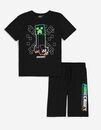 Bild 1 von Jungen Set aus T-Shirt und Shorts - Minecraft