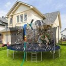 Bild 2 von Leway Gartenbrunnen Trampolin Sprinkler, Rotierender Wassersprinkler, Trampolin Sprinkler für Kinder, Hergestellt aus ABS und Edelstahl, Geeignet für Trampoline und Partys