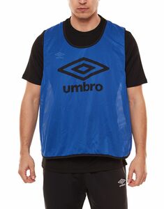 umbro Training Bib Herren Shirt bequemes Trainings-Leibchen UMTM0460-187 Blau