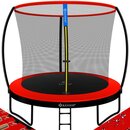 Bild 1 von KESSER® Trampolin Gartentrampolin   TÜV Rheinland GS Zertifiziert   Kindertrampolin bis 150 kg   Komplettset mit Sicherheitsnetz Regenabdeckung, Leiter, Randabdeckung & Zubehör