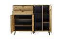 Bild 2 von MCA furniture - Highboard Arezzo, anthrazit, Wildeiche geölt massiv