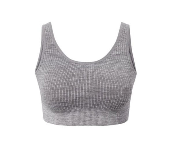 Bild 1 von Seamless-Sport-Bustier, grau meliert