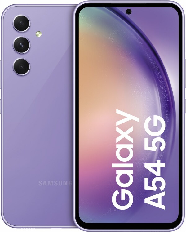 Bild 1 von Galaxy A54 5G (128GB) Smartphone awesome violet