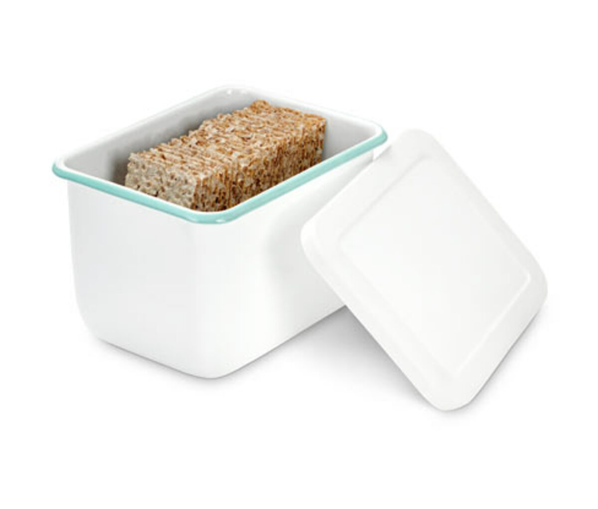 Bild 1 von Emaille-Knäckebrotdose