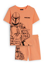Bild 1 von C&A The Mandalorian-Set-Kurzarmshirt und Shorts, Orange, Größe: 110