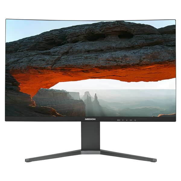 Bild 1 von MEDION AKOYA® X52708 Curved Widescreen Monitor, 68,6 cm (27''), QHD Display, 165Hz, HDMI® Anschluss und DisplayPort (B-Ware)