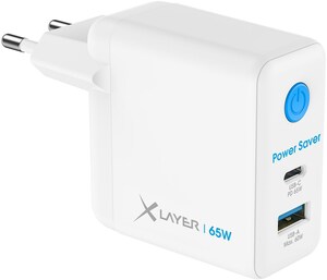 USB-C Power Saver (65W) mit Strom-Stop-Funktion weiß