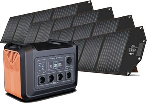 Powerstation UPP-2400 inkl. 4x 200W Modul schwarz/orange