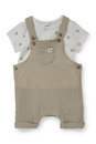 Bild 1 von C&A Baby-Outfit-2 teilig, Grau, Größe: 56