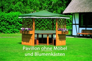 Promadino Pavillon "Marburg" Standard ohne Möbel