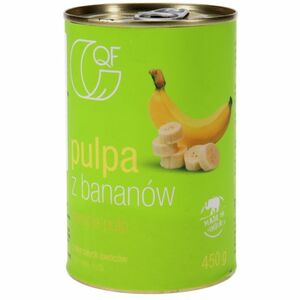 Quality Food 2 x Fruchtfleisch Banane