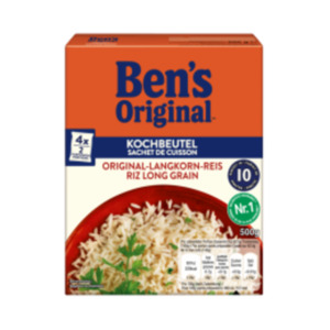 Ben's Original Reis lose oder im Kochbeutel