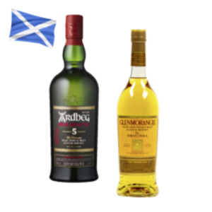 Laphroaig 10 J, Ardbeg 5 J. Wee Beasty Islay oder Glenmorangie Original Scotch Whisky