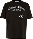 Bild 2 von Calvin Klein Jeans T-Shirt mit großem Logoschriftzug
