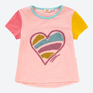 Mädchen-T-Shirt mit Herz-Motiv
