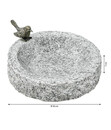 Bild 2 von Dehner Granit-Vogeltränke, ca. Ø30/H7 cm