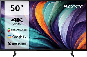 Sony KD-50X80L LED-Fernseher (126 cm/50 Zoll, 4K Ultra HD, Google TV, HDR, X1-Prozessor, Sprachsuche, BRAVIACore,Triluminos Pro, Gaming-Menü)