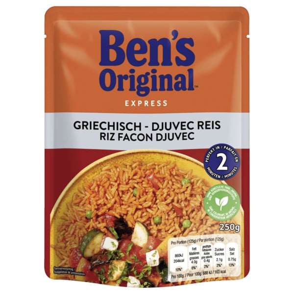 Bild 1 von Uncle Ben's Express Griechisch Djuvec-Reis 250g