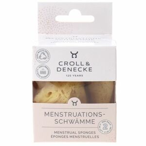 Croll & Denecke Menstruationsschwämme, 2er Pack