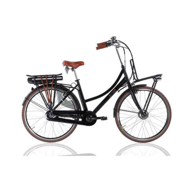 Bild 1 von Elektrisches Damenfahrrad, Transport, Rosendaal 3, 50 cm, Nxs 7, 13Ah, schwarz