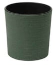 Bild 2 von Siena Garden Kunststoff-Topf-Set ECO Lens, 2-teilig, rund, grün, ca. Ø25/H25 cm