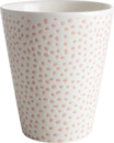 Bild 1 von Dekorieren & Einrichten Kaffeebecher mit Pünktchen, weiß-rosa (300 ml)